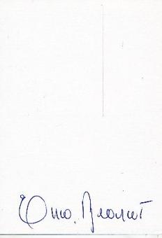 Enzo Bearzot  Italien Weltmeister WM 1982   Fußball Autogramm Karte original signiert 
