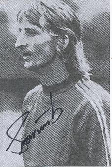 Andrzej Szarmach WM 1974 Polen Fußball Autogramm Blatt  original signiert 
