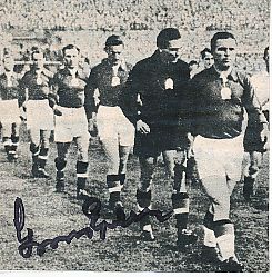 Gyula Grosics † 2014 Ungarn WM 1954  Fußball Autogramm Bild original signiert 