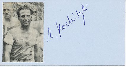 Ernst Kalwitzki † 1991  FC Schalke 04  1933 - 1944   Fußball Autogramm Karte original signiert 
