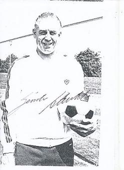 Günter Sawitzki † 2020   DFB   Fußball Autogramm Blatt original signiert 