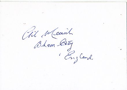 Gil Merrick † 2010 England WM 1954  Fußball Autogramm Karte original signiert 