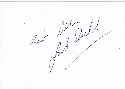 Jackie Sewell † 2016  England  Fußball Autogramm Karte original signiert 