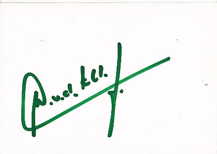 Willy van de Kerkhof Holland WM 1974  Fußball Autogramm Karte original signiert 