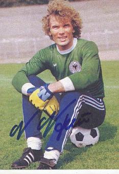 Norbert Nigbur   DFB Weltmeister WM 1974  Fußball Autogramm  Foto original signiert 