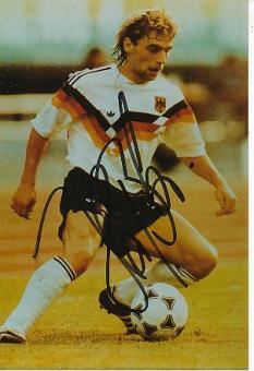 Thomas Häßler  DFB Weltmeister WM 1990  Fußball Autogramm  Foto original signiert 