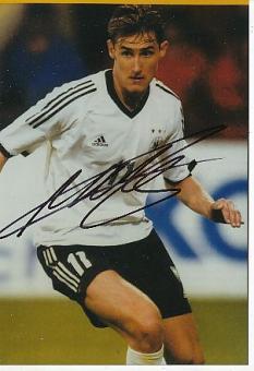 Miroslav Klose   DFB Weltmeister WM 2014  Fußball Autogramm  Foto original signiert 