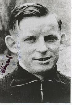 Ernst Willimowski † 1997  DFB 1941 & Polen 1934-39  Fußball Autogramm Foto original signiert 