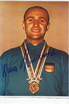 Klaus Lisiewicz  DDR Olympia 1964  Fußball Autogramm Foto original signiert 