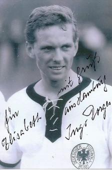 Ingo Porges   DFB  Fußball Autogramm Foto original signiert 