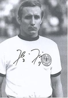 Heinz Hornig  DFB   Fußball  Autogramm Foto  original signiert 