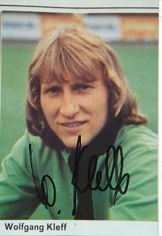 Wolfgang Kleff  Borussia Mönchengladbach Fußball Autogramm Foto original signiert 