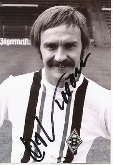 Horst Köppel  Borussia Mönchengladbach Fußball Autogramm Foto original signiert 