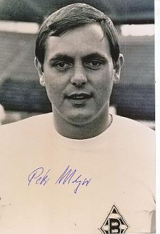 Peter Meyer  Borussia Mönchengladbach Fußball Autogramm Foto original signiert 