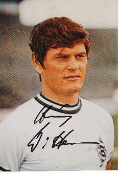 Heinz Wittmann   Borussia Mönchengladbach Fußball Autogramm Foto original signiert 
