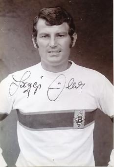Ludwig "Luggi" Müller † 2021   Borussia Mönchengladbach Fußball Autogramm Foto original signiert 