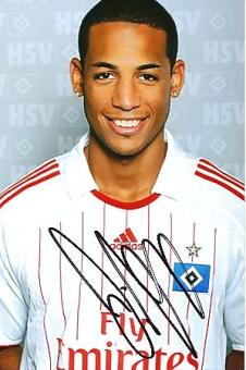 Dennis Aogo  Hamburger SV   Fußball Autogramm Foto original signiert 