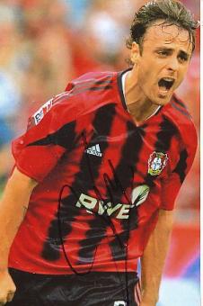 Dimitar Berbatov   Bayer 04 Leverkusen Fußball Autogramm Foto original signiert 