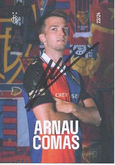 Arnau Comas  FC Basel  2023/2024  Fußball Autogrammkarte  original signiert 
