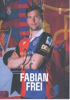 Fabian Frei  FC Basel  2023/2024  Fußball Autogrammkarte  original signiert 
