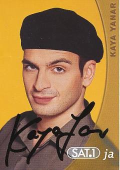 Kaya Yanar   Comedian &  Sat.1  TV  Autogrammkarte  original signiert 