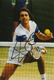 Slobodan Zivojinovic  Jugoslawien  Tennis Autogramm Foto original signiert 