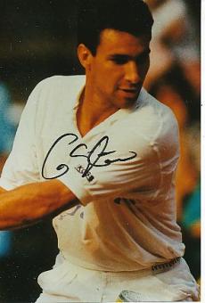 Carl Uwe Steeb  Tennis Autogramm Foto original signiert 