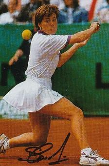 Sandra Cecchini  Italien  Tennis Autogramm Foto original signiert 