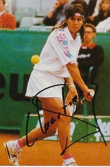 Conchita Martinez  Spanien  Tennis Autogramm Foto original signiert 