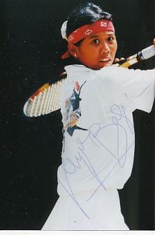 Yayuk Basuki  Indonesien  Tennis Autogramm Foto original signiert 