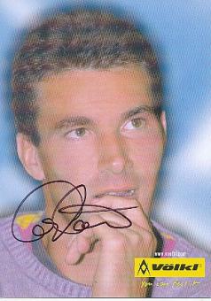 Carl Uwe Steeb   Tennis  Autogrammkarte  original signiert 