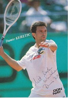 Damir Keretic  Tennis  Autogrammkarte  original signiert 