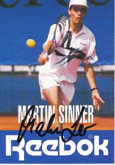 Martin Sinner  Tennis  Autogrammkarte  original signiert 