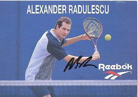 Alexander Radulescu  Tennis  Autogrammkarte  original signiert 