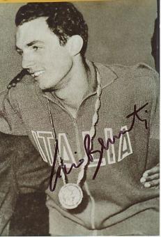 Livio Berrutti Italien    Leichtathletik  Autogramm Foto  original signiert 