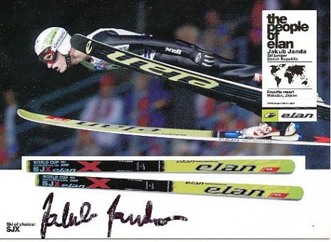 Jakub Janda  Tschechien   Skispringen  Autogrammkarte  original signiert 