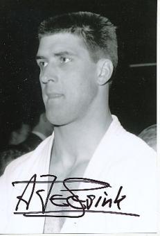 Anton Geesink † 2010  Holland Judo Olympia Gold 1964  Autogramm Foto  original signiert 