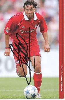 Claudio Pizarro  Autogrammsammler  FC Bayern München Fußball Autogrammkarte original signiert 