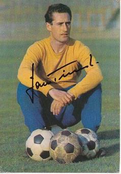Hans Tilkowski † 2020 Borussia Dortmund & DFB Aral Bergmann  Fußball Autogrammkarte original signiert 