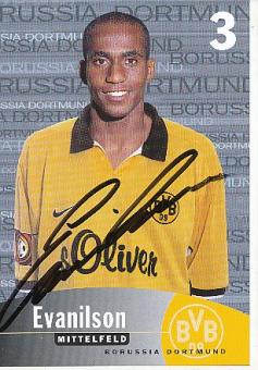 Evanilson    BVB Borussia Dortmund  Fußball Autogrammkarte original signiert 