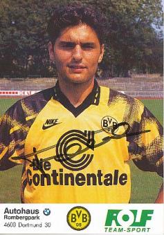 Thomas Franck    BVB Borussia Dortmund  Fußball Autogrammkarte original signiert 