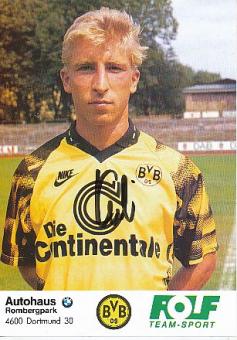 Günter Kutowski  BVB Borussia Dortmund  Fußball Autogrammkarte original signiert 