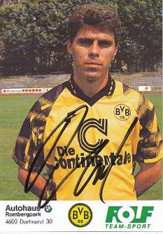 Steffen Karl  BVB Borussia Dortmund  Fußball Autogrammkarte original signiert 