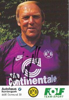 Hartmut Wiegandt   BVB Borussia Dortmund  Fußball Autogrammkarte original signiert 