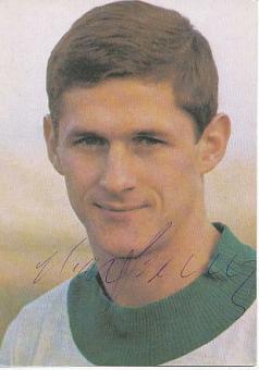 Max Lorenz   SV Werder Bremen   & DFB  Aral Bergmann Fußball Autogrammkarte original signiert 