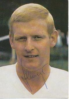 Karl Heinz Schnellinger  FC Köln  & DFB  Aral Bergmann Fußball Autogrammkarte original signiert 