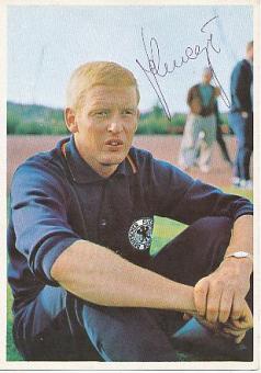 Karl Heinz Schnellinger  DFB & AC Mailand   Rimet Cup  Bergmann Fußball 10 x 15 cm Autogrammkarte original signiert 