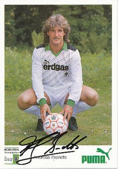 Andreas Brandts  Borussia Mönchengladbach Fußball  Autogrammkarte original signiert 
