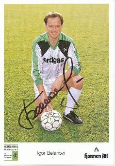 Igor Belanow  Mönchengladbach  Fußball  Autogrammkarte original signiert 