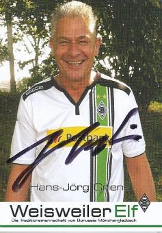Hans Jörg Criens † 2019  Mönchengladbach  Fußball  Autogrammkarte original signiert 